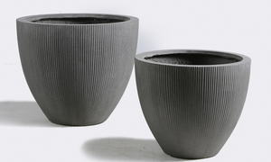 Pots de fleurs géants en béton élégants jardinières vivantes intérieures et extérieures pour la décoration de jardin utilisation quotidienne de <span class=keywords><strong>pot</strong></span> de bonsaï <span class=keywords><strong>suspendu</strong></span> au sol - Product Image 4