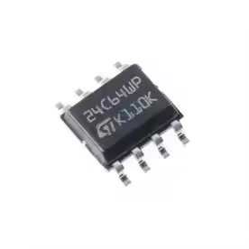 دائرة متكاملة لذاكرة <span class=keywords><strong>EEPROM</strong></span> طراز M24C64-WMN6TP بسعة 64 كيلوبايت مع واجهة I2C، متوافقة مع M24C64-WMN6TP وM24C64-W وM24C64-R وM24C64-F وM24C64-DF - Product Image 5