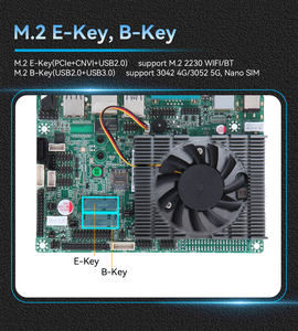 Placa-mãe embutida Industrial Intel Alder Lake-N N95 N97 N100 Quad-core 3.4GHz <span class=keywords><strong>DDR4</strong></span> GPIO Placa de sistema incorporado - Product Image 2