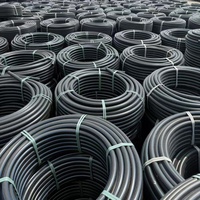 Conduite en PE légère, livraison rapide, flexible, anti-corrosion, surface lisse, emballage en bobine, haute qualité, pour câblage intérieur et extérieur
