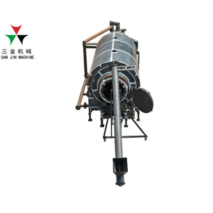 Máquina rotativa continua para eliminación de residuos domésticos, aserrín, biomasa, carbón vegetal, horno de carbonización RDF - Product Image 4