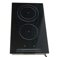 Table de cuisson à induction multifonctionnelle à double foyer, cuisinière à induction électrique LF-T2V-16
