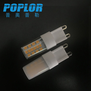 Poplor G9 <b>Led</b> Bulb 5W Ceramic Base 28 <b>Smd</b> 2835 Ac 220V For Crystal Lamp - Product Image 4