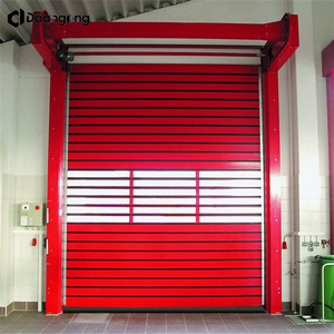 <span class=keywords><strong>Porta</strong></span> Avvolgibile Industriale ad Alta Velocità Resistente al Vento con Telaio in Acciaio Zincato e Bordo di Sicurezza per Ingressi Esterni di Fabbriche - Product Image 4