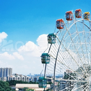 Rueda de la Fortuna de Acero de 42m, Gran Atracción de Entretenimiento al Aire Libre para Centros Comerciales y Ferias - Product Image 5