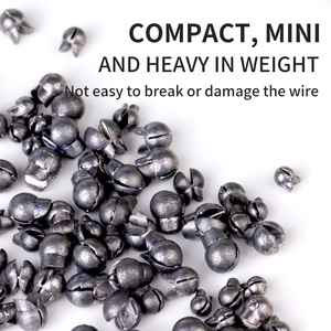 Plomos de Pesca Ytqhxy Split Shot, Pesas de Plomo de 0.5g a 4g, Accesorios de Pesca en Roca y Océano, Duraderos y Funcionales - Product Image 4
