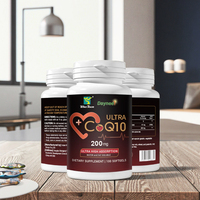Coenzyme Q10 en vrac 500 mg Co Q10 Coenzyme Q10 Capsules molles pour la santé cardiaque Anti-fatigue Améliorer la fertilité Compléments alimentaires pour la santé