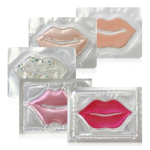 Gel Humectante Antiarrugas para <span class=keywords><strong>Labios</strong></span>, Ácido <span class=keywords><strong>Hialurónico</strong></span>, Mascarilla Labial de Cristal Rosa, Cuidado Nocturno, Mascarilla Labial de Colágeno - Product Image 2