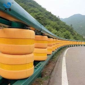 Anti-collision High Safety Plastic PVC Coated Roller <strong>Barrier</strong> With H1W2 Protection Rating For Highway Roadway - Product Image 3