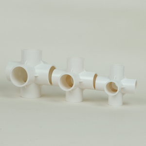 Alta qualità PVC fai da te scaffalature connessione a T <span class=keywords><strong>3D</strong></span> raccordi professionali fabbrica pronti per il montaggio di pressione superficie liscia cuscinetto a pressione - Product Image 3