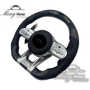 Compatible avec le volant de Mercedes-Benz <span class=keywords><strong>AMG</strong></span>, applicable aux modèles C S GLA GLE GLB GLC GLS CLACLS <span class=keywords><strong>AMG</strong></span> GT SL, Plug and Play - Product Image 1