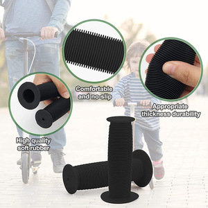 Fundas de Manillar Cilíndricas Suaves para Bicicletas Infantiles, Accesorios para Patinetes y Carritos, de Goma Inodora y Ecológica, Venta al Por Mayor - Product Image 2