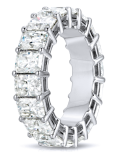 Style 7  3*5mm rectangle taillé Blanc CLR-340