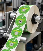 Étiquettes personnalisées en rouleau, autocollantes, imperméables, pour machines d'emballage, fabricant et fournisseur au Vietnam, OEM
