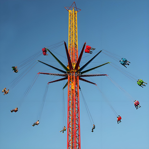 Manège Tour de Chute Aérienne Rotative de Haute Qualité pour Parc d'Attractions, à Vendre - Product Image 6
