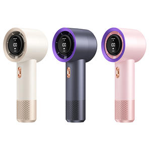 Mini ventilateur portatif haute vitesse, ventilateur de refroidissement portable, réglage progressif à 199 niveaux avec affichage numérique et chargement USB - Product Image 1