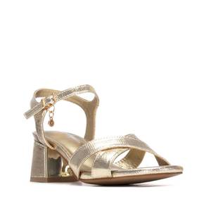 Sandale à talons pour femme Xti 145344 Or Talon de 6 cm Taille 38 - Product Image 2