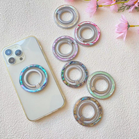 Fabriqué en Chine, support magnétique pour téléphone portable de type coquillage, durable et de haute qualité