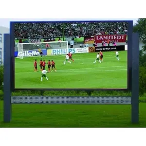 A10 Pro Letrero Double Pillar P10 Outdoor Signage Led Video Wall Digital Marketing Advertising Display Screen Billboard