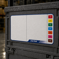 Label Printer Thermal Tahan Air 100x150mm Label Pengiriman Perekat Multi Lapis Stiker Gulungan Kustom