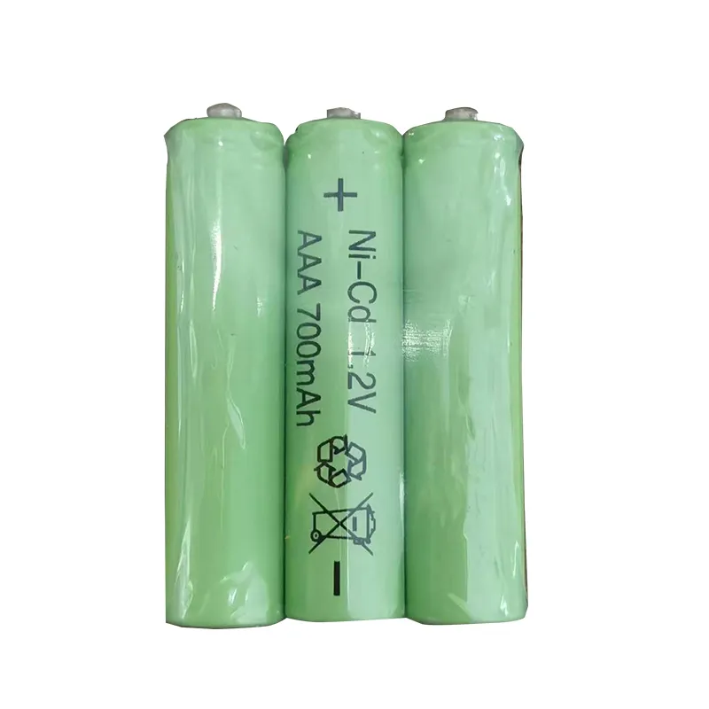 Nikkel Metaal Hydride Batterijen Ni Cd 1.2 V 700Mah Aaa Oplaadbare Batterij Nicd Vervangende Batterij