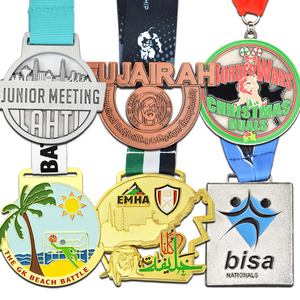 Manufacture Custom Awards Running Sports <strong>Medal</strong> Ribbon Holder Display <strong>Hanger</strong> - Product Image 2