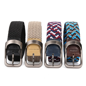 Cinto elástico Simples Mista Cores Homem Mulher Moda Cinto Elástico Cintos Elásticos para As Mulheres Homens - Product Image 1