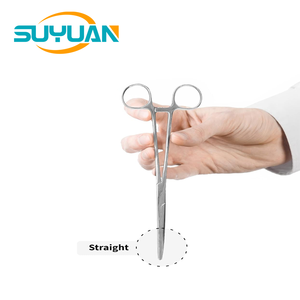 Precisie hemostat-tang Vergrendelbare pincetklem Zilver Recht roestvrij staal - Product Image 2