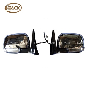 Pièces d'auto I-Pack pour Mitsubishi V97 Pajero 2007-2010 côté chromé pour rétroviseur de voitures rétroviseurs de voiture 7632A655 7632A656 - Product Image 2