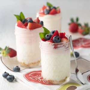 ภาชนะแก้วที่มีฝาปิดเมสันเปิดกว้างพร้อมเครื่องหมายวัดฝาสำหรับข้าวโอ๊ตค้างคืน - Product Image 3