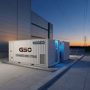 Système de stockage d'énergie, armoire extérieure, 51,2V 100Ah 120Kwh 360Kwh 3600Kwh, batterie au lithium Lifepo4, BESS - Product Image 1