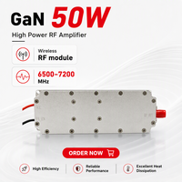 Module amplificateur de puissance RF 50W GaN 6500-7200MHz, amplificateur de puissance sans fil pour système de protection, amplificateur de signal