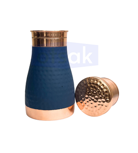 Bouteille en cuivre imprimée de luxe écologique, anti-fuite, avec couvercle sécurisé, couleurs personnalisables, portable pour l'hydratation quotidienne et la santé - Product Image 4
