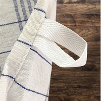 Serviette de cuisine et torchon 100 % coton teint en fil, personnalisable, très prisés en Europe et aux États-Unis, technique de tissage, vente en gros