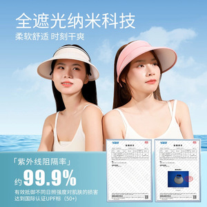 Women's Sun Visor Wide Brim UV Protection Summer Hat For Outdoor Activities - Product Image 5