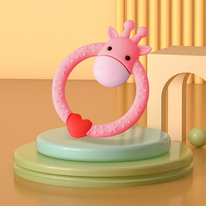 Jouets de dentition apaisants en silicone pour bébé-Jouet de dentition sûr et durable pour bébé - Product Image 4