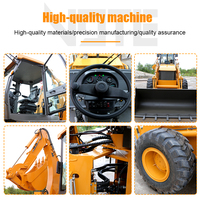 CE ISO Harga Loader Backhoe Baru Serba Guna Dijual Loader Ujung Depan 3 Ton 5 Ton dan Harga Pabrik untuk Dijual Loader Backhoe