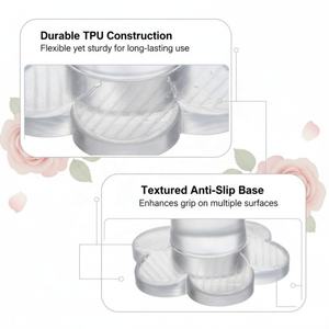 Protectores de Tacón Antideslizantes Transparentes Negros, Reductores de Ruido, Protectores de Tacón para Zapatos de Tacón Alto - Product Image 6