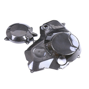 Pour la modification de la moto <span class=keywords><strong>Kawasaki</strong></span> <span class=keywords><strong>H2</strong></span>/H2R, coque de moteur en fibre de carbone préimprégnée, résistante à la chaleur - Product Image 1