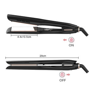 250C tóc ép tóc Titan Lớp phủ gốm tấm rộng chuyên nghiệp phẳng sắt công cụ kiểu tóc - Product Image 5