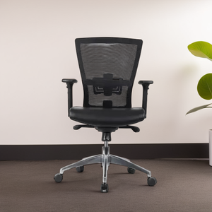 Chaise de bureau arrière en maille de haute qualité chaise de bureau pivotante coussin en polyuréthane réglable pour le bureau à domicile - Product Image 1