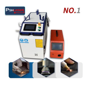 Nouvelle machine de soudage laser à fibre Pshinecnc à double alimentation par fil, 3000W de puissance maximale, type portatif, garantie 3 ans, faible coût - Product Image 2