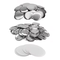 Badges en métal circulaires personnalisables avec fond en étain, technique de moulage sous pression de 5 mm pour cadeaux à thème logo