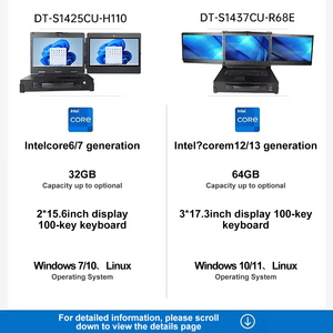 Monitor Triple para Portátil HUISHUN de 17.3 Pulgadas, Resistente y Reforzado, Resolución 19220x1080, Windows <span class=keywords><strong>7</strong></span>, USB, Negro - Product Image 6