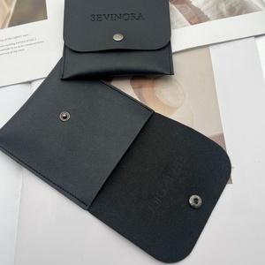 Nuova Borsa in Pelle PU per Anelli, <span class=keywords><strong>Orecchini</strong></span>, Collane, Monete, Carte, Sacchetto Regalo, Custodia per Gioielli - Product Image 2