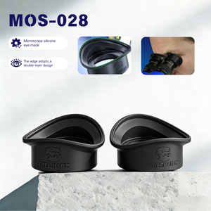 قناع عين سيليكون للميكروسكوب MECHANIC MOS038، طبقة مزدوجة لتخفيف إجهاد العين، متوافق مع جميع العدسات - Product Image 1