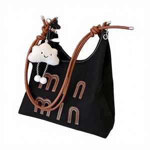Sac à main de luxe personnalisé avec logo WV, version Louis, design de créateur, sac à main Queen, décorations en perles et diamants, doublure en cuir véritable - Product Image 2