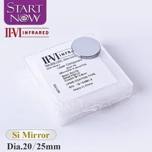 II-VI אינפרא אדום לייזר Si מראה רעיוני D20/25/30mm עבור גבוהה כוח 150W CO2 חיתוך חריטה מכונת עדשת לייזר חלקי חילוף