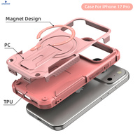 Coque UNIGRACE pour iPhone 17 Pro Max avec support, protection blindée 2-en-1 magnétique antichoc – Vente en gros de coques de téléphone personnalisées