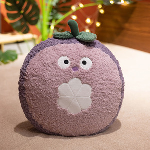 Throw Pillows Cute Avocado Carrot Fruit Plush Hand Warmer Toy Doll Fruit Gifts Decoration Cushion Pillow - Product Image 5